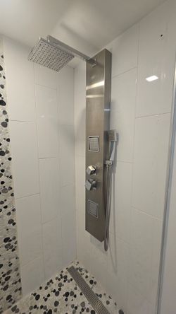 Shower  head with hose