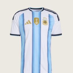 Argentina National Team Shirt 3 Stars, XL – Brand New