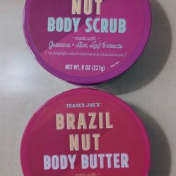 Brazil Nut Body Butter & Body Scrub (Trader Joe's)
