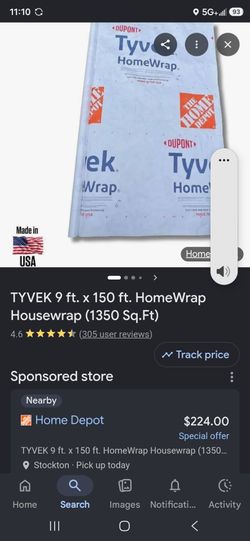 TYVECK HOME WRAP