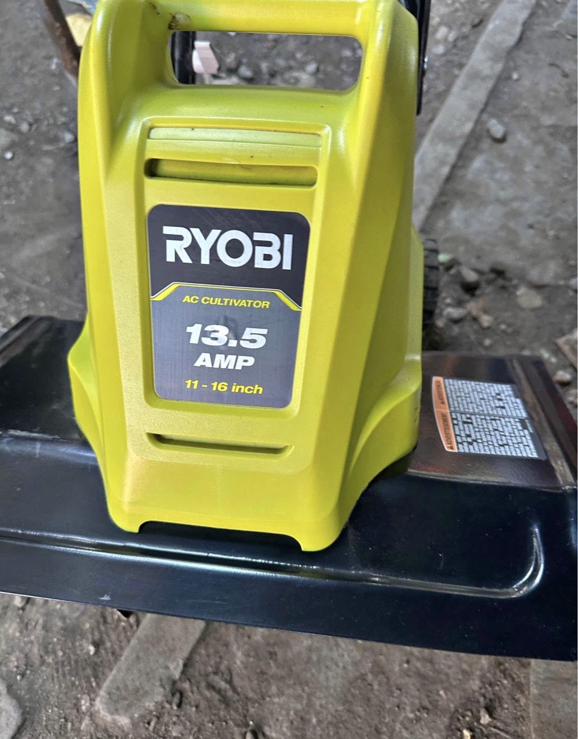 RYOBI 16 in. 13.5 Amp Corded Cultivator