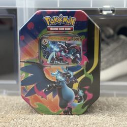 Pokemon TCG Mega Charizard X Tin - $40