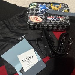 Amiri Strapped Messenger Bag
