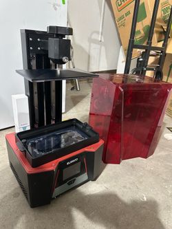 Elegoo Saturn 2 with curing and wash station and extras