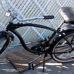 Schwinn Beach Cruiser Black Delmar