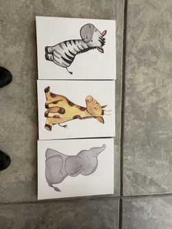 Safari Art Decor 
