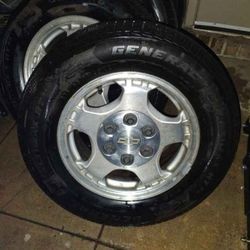 Chevy Tire Set 