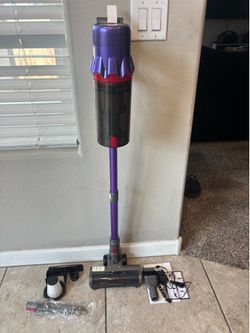 Cordless Vacuum Cleaner for Home - Powerful Stick Vacuum with HEPA Filter, 55-Min Runtime, LED Light, Anti-Tangle Brush, Detachable Battery,Lightweigh