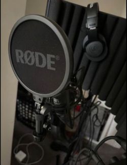 Rode studio equipment
