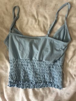 Blue Short Tank Top