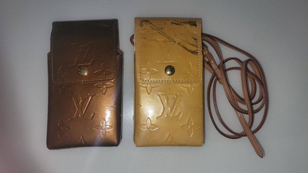 2 pcs Louis Vuitton Vernis Cigarette Cases