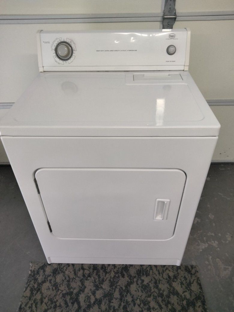 Roper By Whirlpool, Heavy Duty, Extra Large Capacity Electric Dryer