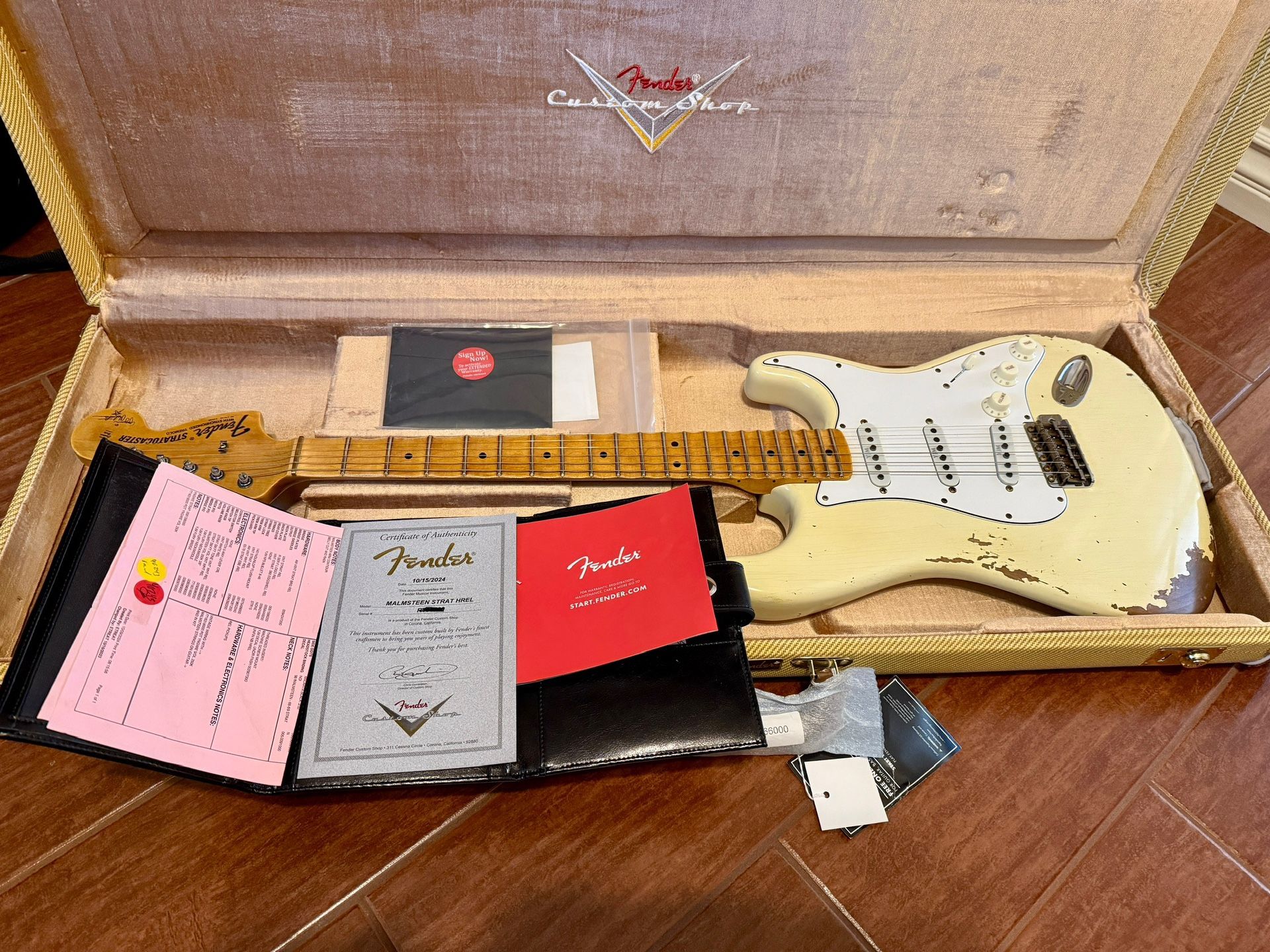 Fender Custom Shop Relic Yngwie Malmsteen