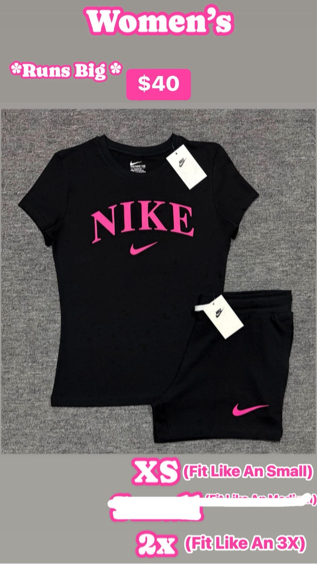 Women’s Nike Short Sets