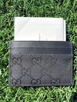 Gucci GG Monogram Card Holder Wallet