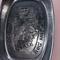 Hand-crafted Metal Tray