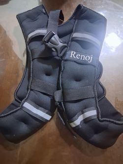 Renoj Weighted Vest for Women and Men - Black (10 Lb)