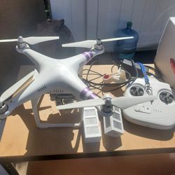 DJI Phantom 3 drone and accessories - used $225