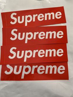 Supreme Stickers