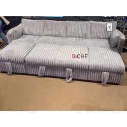 Jumbo Corduroy Sleeper Sofa   - Limited Time Offer 