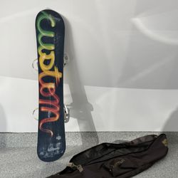 Burton Custom Snowboard w/Bag + Bindings