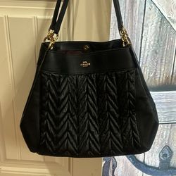 coach leather purse