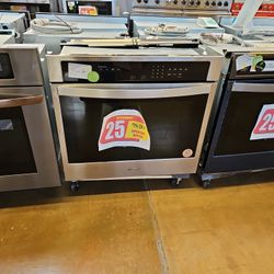 Whirlpool 30 Inch Wide Electric Oven Stainless Steel 