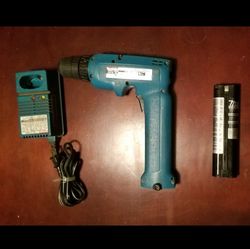 Makita Drill, Battery and Charger