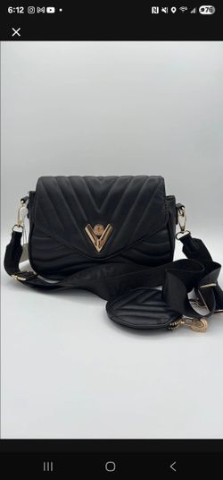 Valentino orlandi Quilted Crossbody Shoulder Bag
