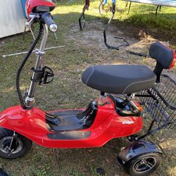 3 Wheel Mobility Scooter  Electric 