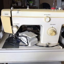 Vintage Montgomery Ward Sewing Machine