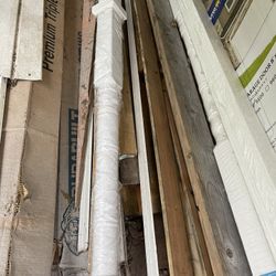 Poch Column 4"x 4" X 8 Ft PVC 