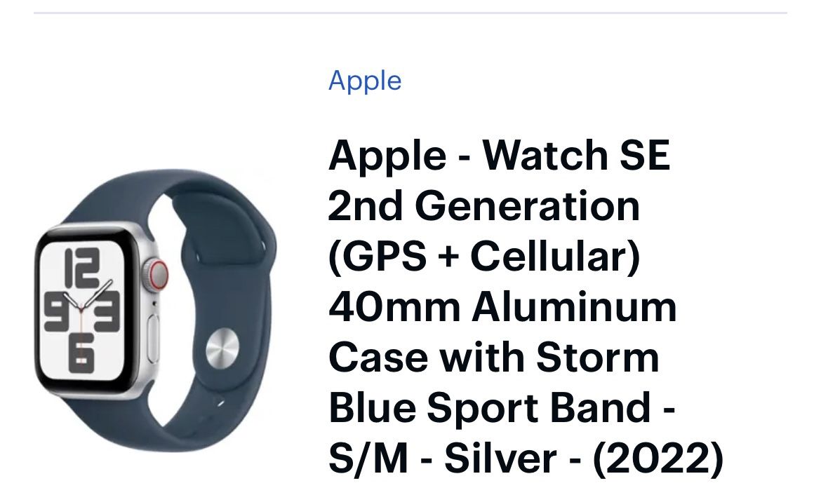 Apple Watch SE