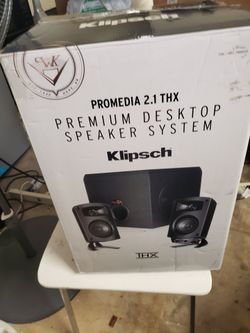 Brand new Klipsch ProMedia 2.1 THX  Speaker System