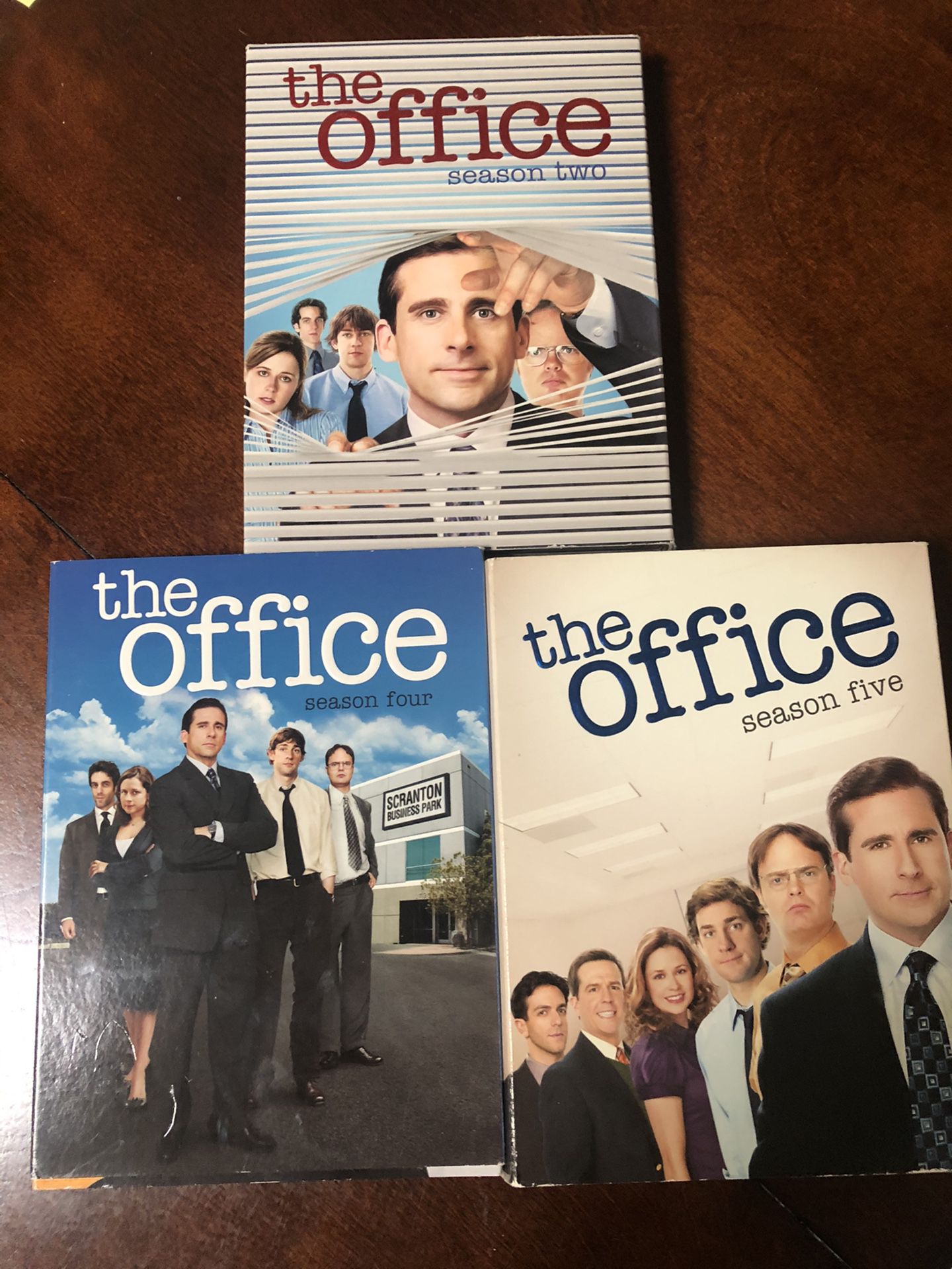 The Office DVDs Seasons 2,4,5