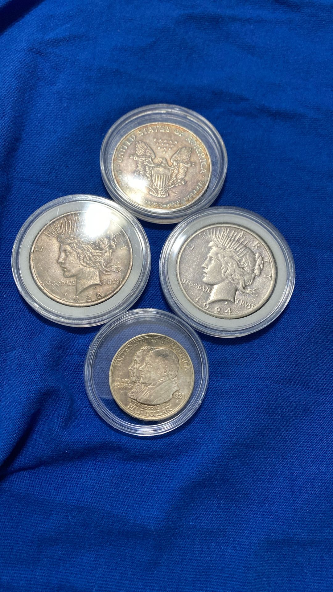 4 Silver Coins