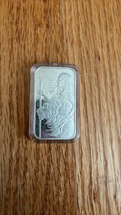 Una and the lion silver one ounce