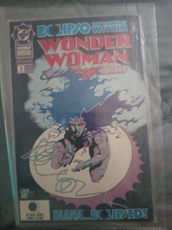 Wonder Woman Annual #3 DC 1992 ECLIPSO: THE DARKNESS WITHIN !