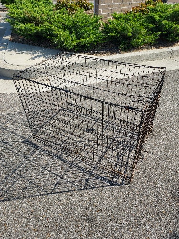 Pet Kennel Black Wire Medium / Large