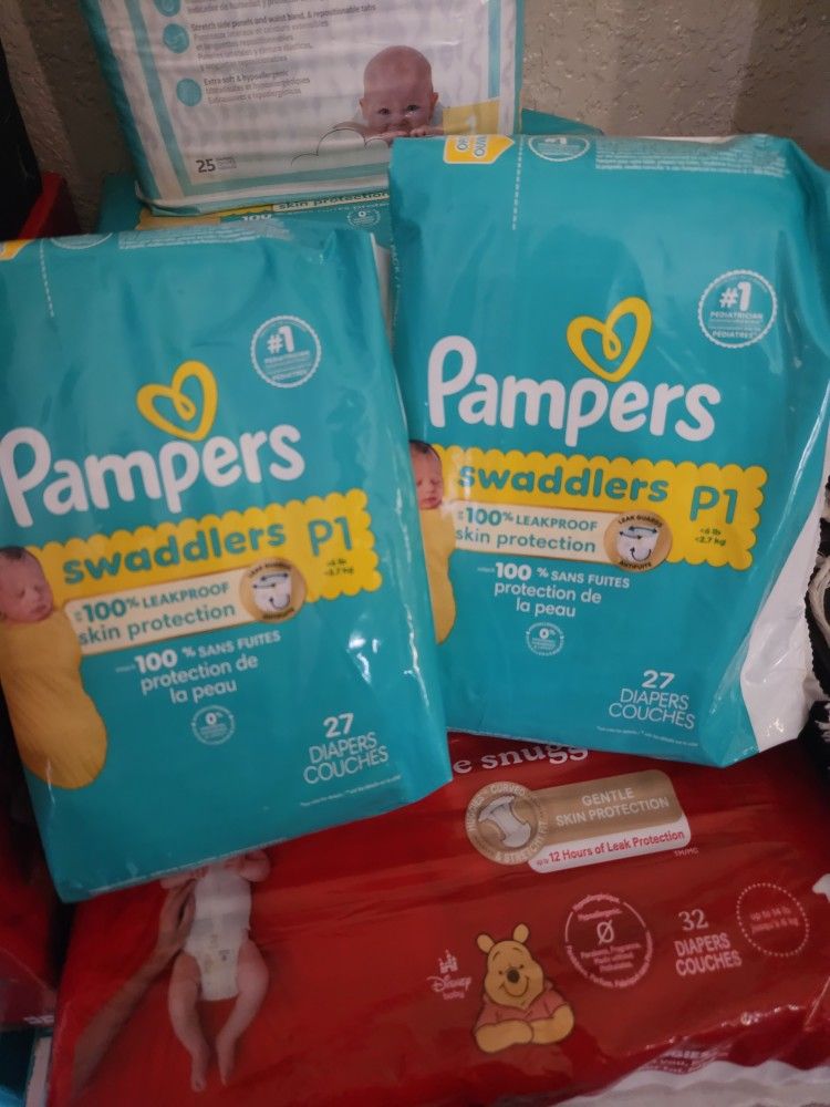 New Premie Pampers Diapers BOTH For $15