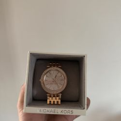 michael kors watch rose gold 