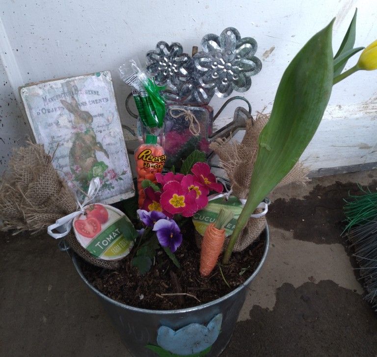 Potted Flowers/easter 