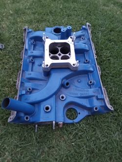 Factory Ford  Fe 390 406 Galaxie  Aluminum Intake Manifold