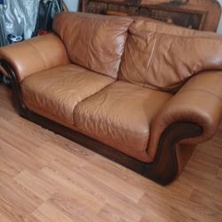 Leather Couch 