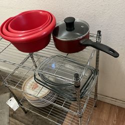 Plates Bowls and Pot