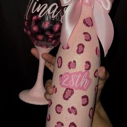 Blinged Out Bottles Rhinestones On Bottles