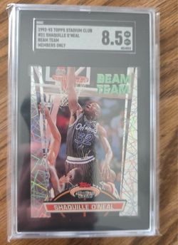 Shaquille O’Neal Members Only Beam Team Rookie Card