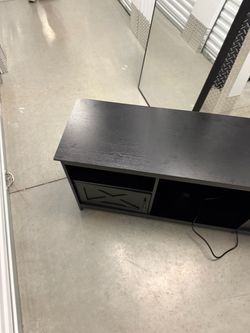 60" entertainment center with LED lighting
