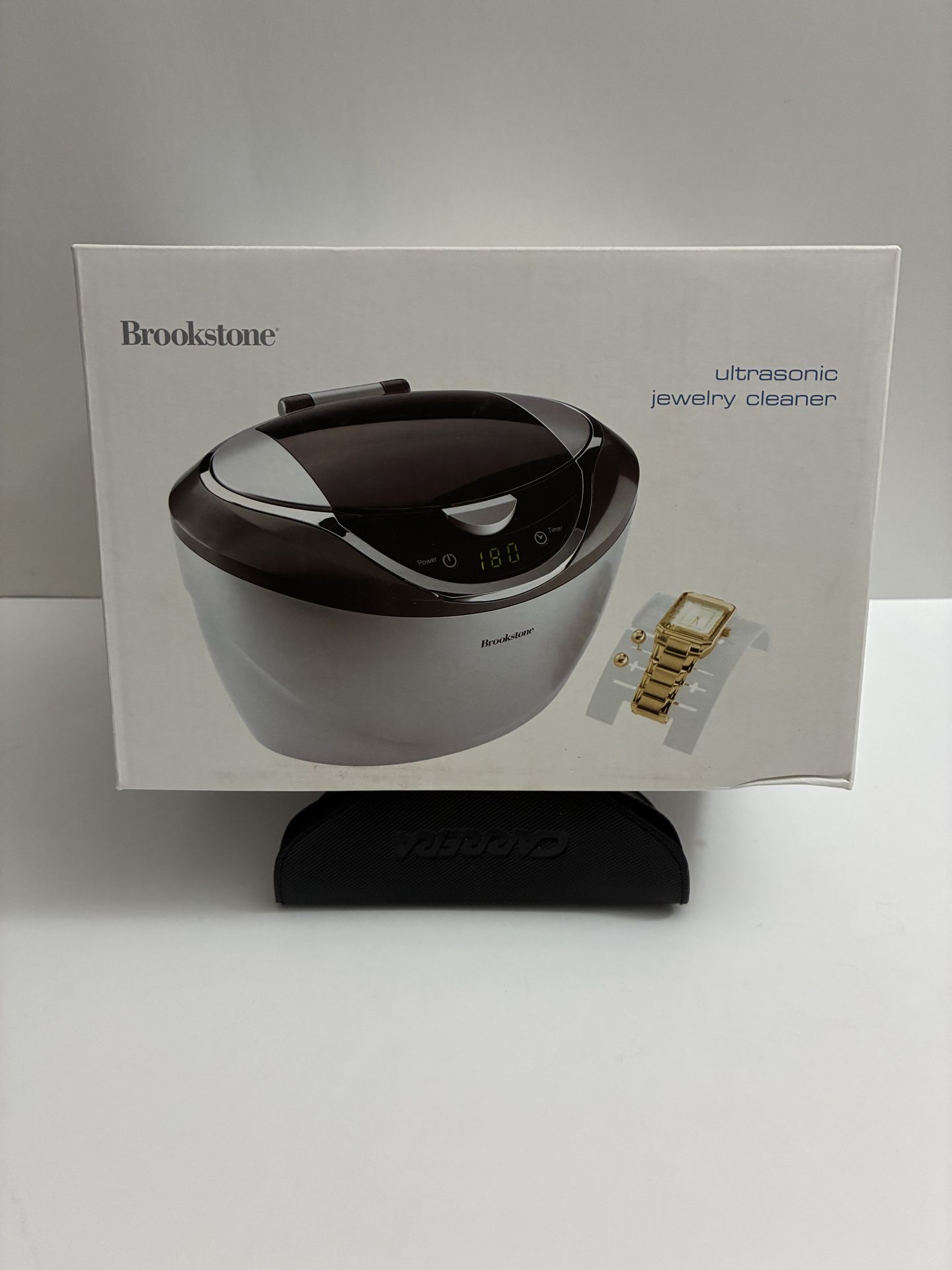 Brookstone Ultrasonic Jewelry Cleaner