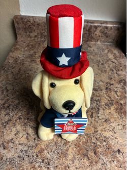 Raising canes Stars and Stripes plush 2019
